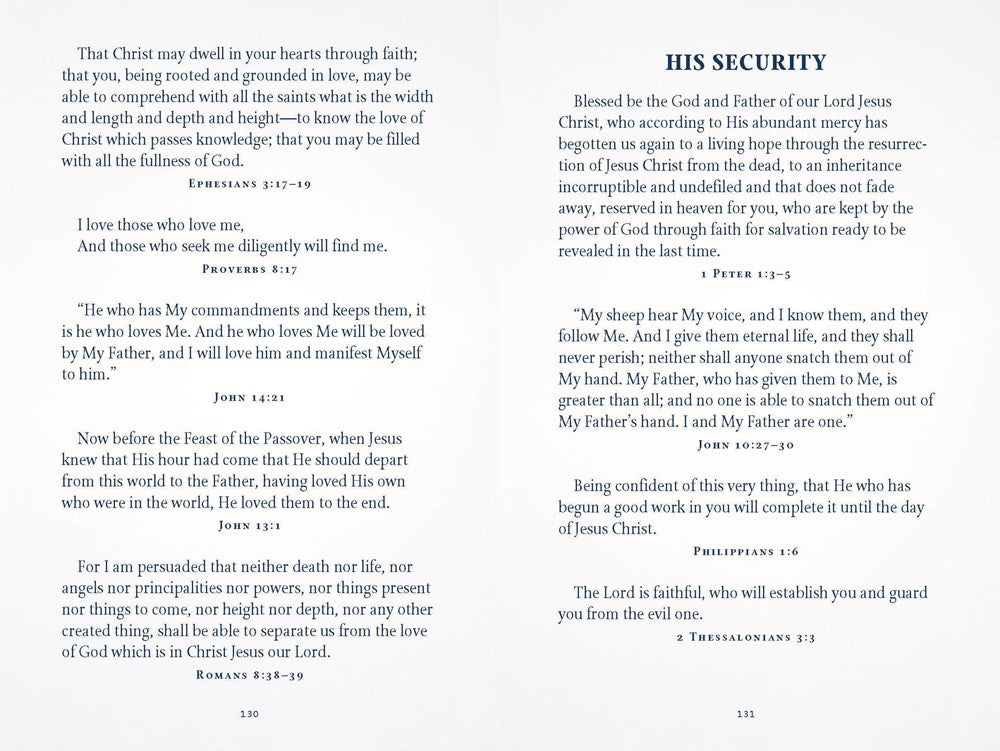 God's Promises for Graduates: Class of 2025 - Navy NKJV: New King James Version