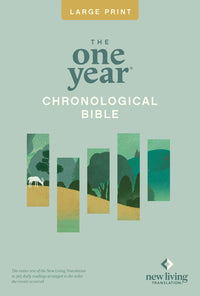The One Year Chronological Bible NLT, Large Print Thinline Edition (Softcover)
