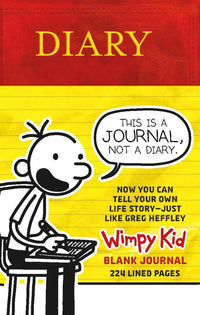 The Diary of a Wimpy Kid Blank Journal: 224 Lined Pages and Jeff Kinney Spot Art Throughout (More from the Wimpy World)