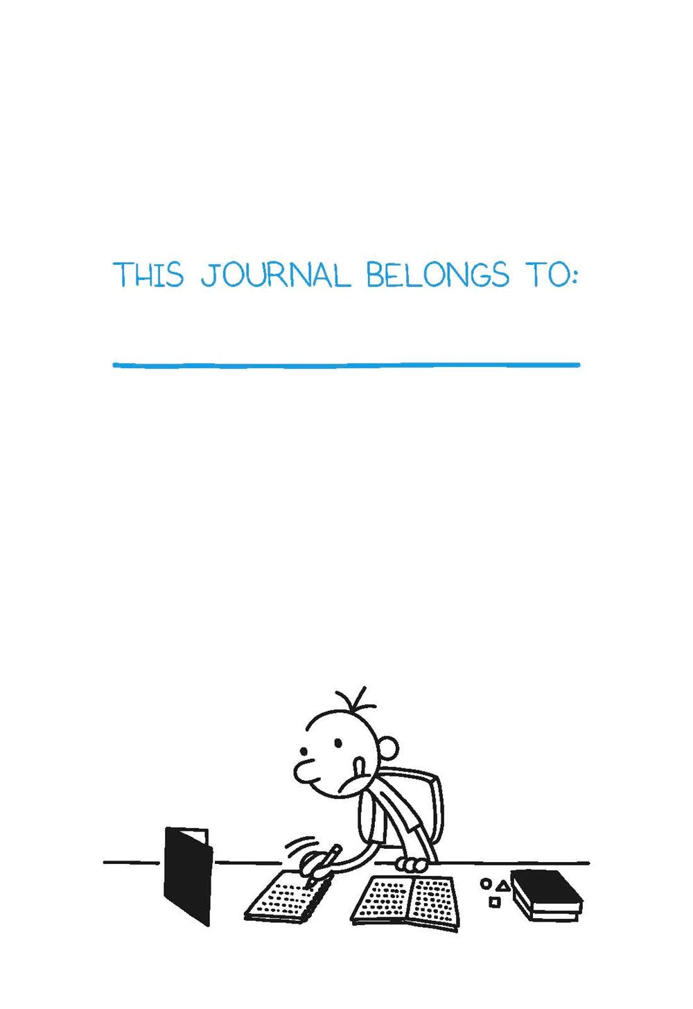The Diary of a Wimpy Kid Blank Journal: 224 Lined Pages and Jeff Kinney Spot Art Throughout (More from the Wimpy World)