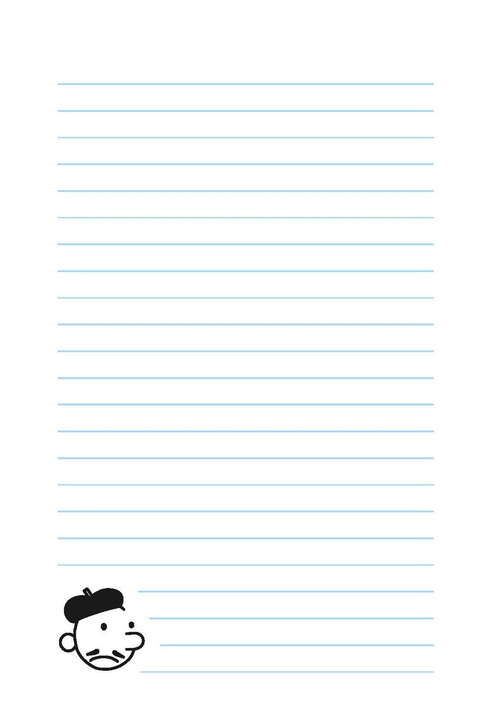 The Diary of a Wimpy Kid Blank Journal: 224 Lined Pages and Jeff Kinney Spot Art Throughout (More from the Wimpy World)