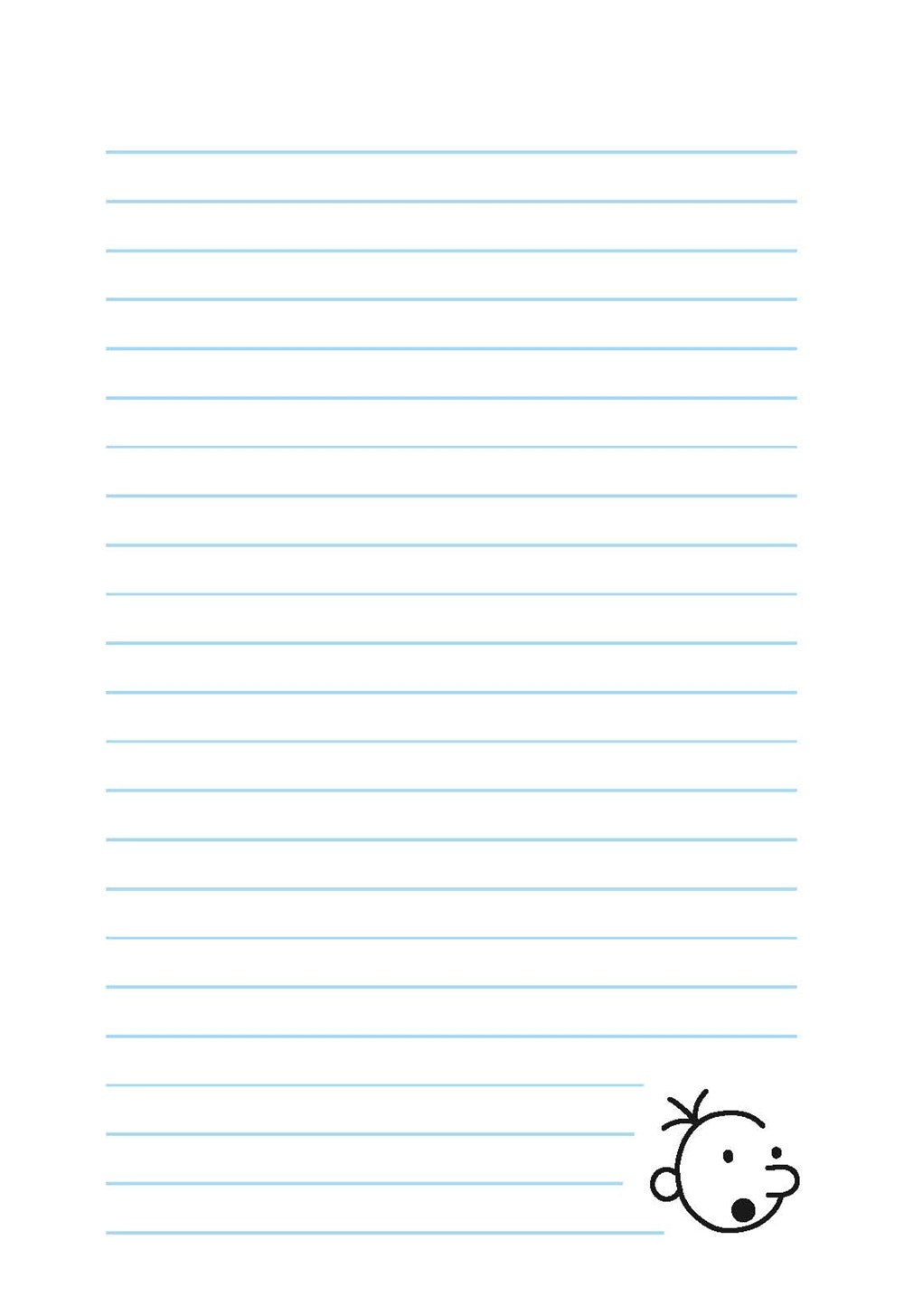 The Diary of a Wimpy Kid Blank Journal: 224 Lined Pages and Jeff Kinney Spot Art Throughout (More from the Wimpy World)