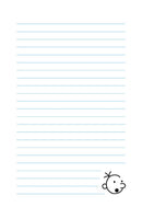 The Diary of a Wimpy Kid Blank Journal: 224 Lined Pages and Jeff Kinney Spot Art Throughout (More from the Wimpy World)
