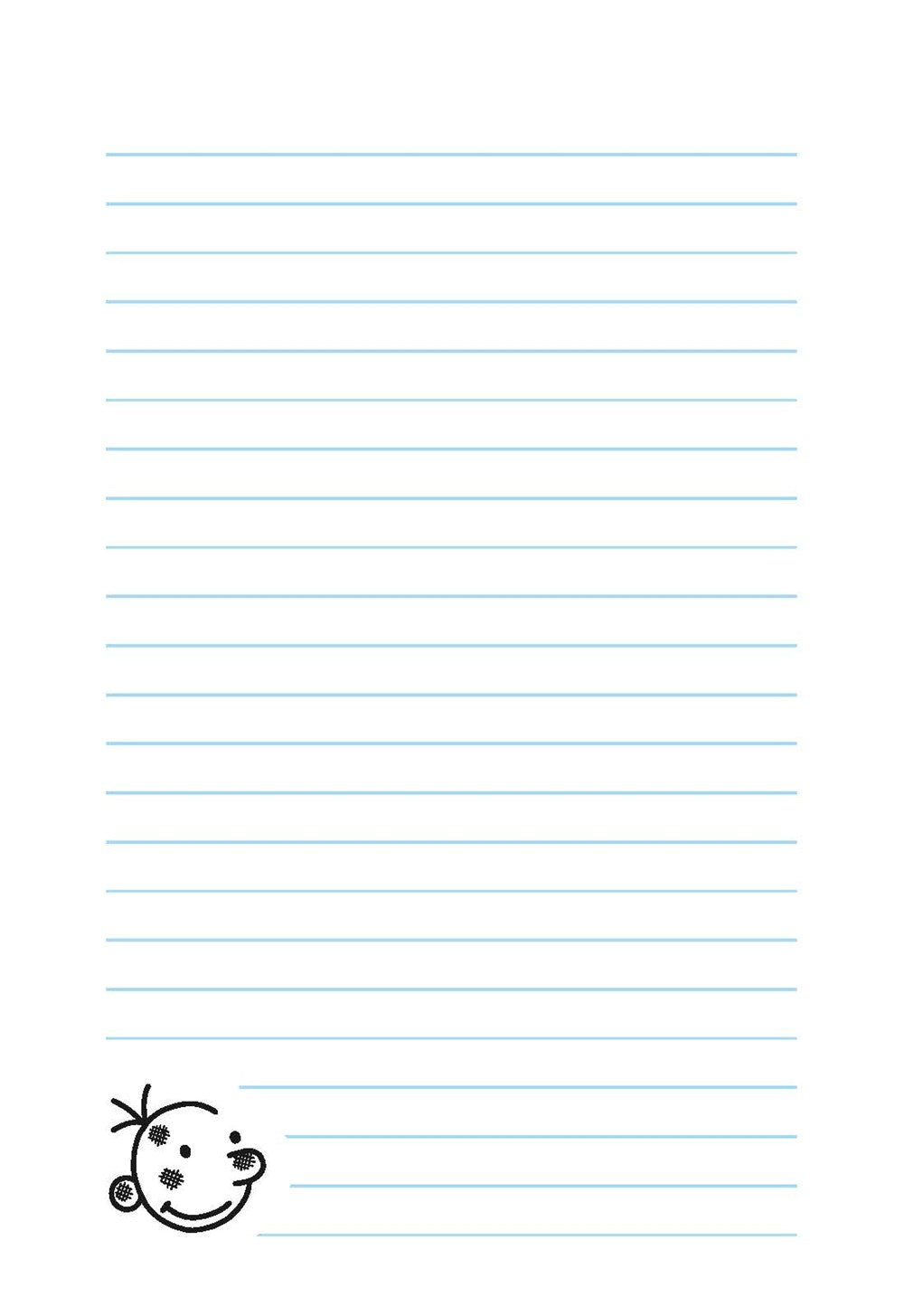 The Diary of a Wimpy Kid Blank Journal: 224 Lined Pages and Jeff Kinney Spot Art Throughout (More from the Wimpy World)