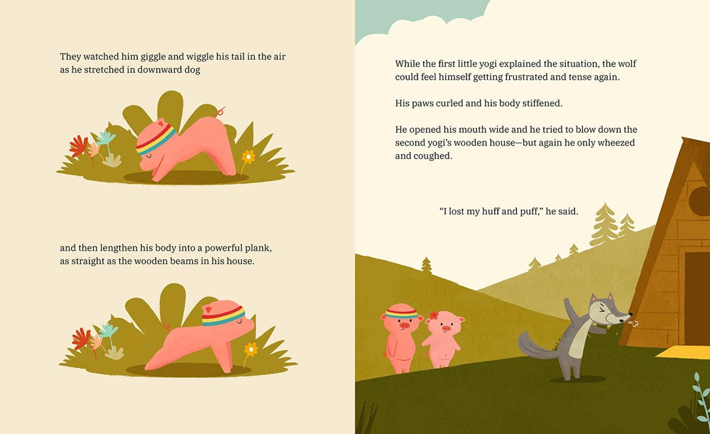 The Three Little Yogis and the Wolf Who Lost His Breath