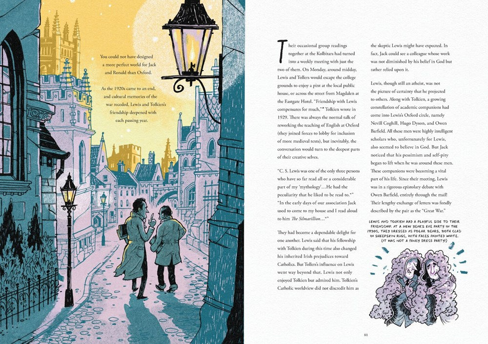 The Mythmakers: The Remarkable Fellowship of C.S. Lewis & J.R.R. Tolkien (A Graphic Novel)