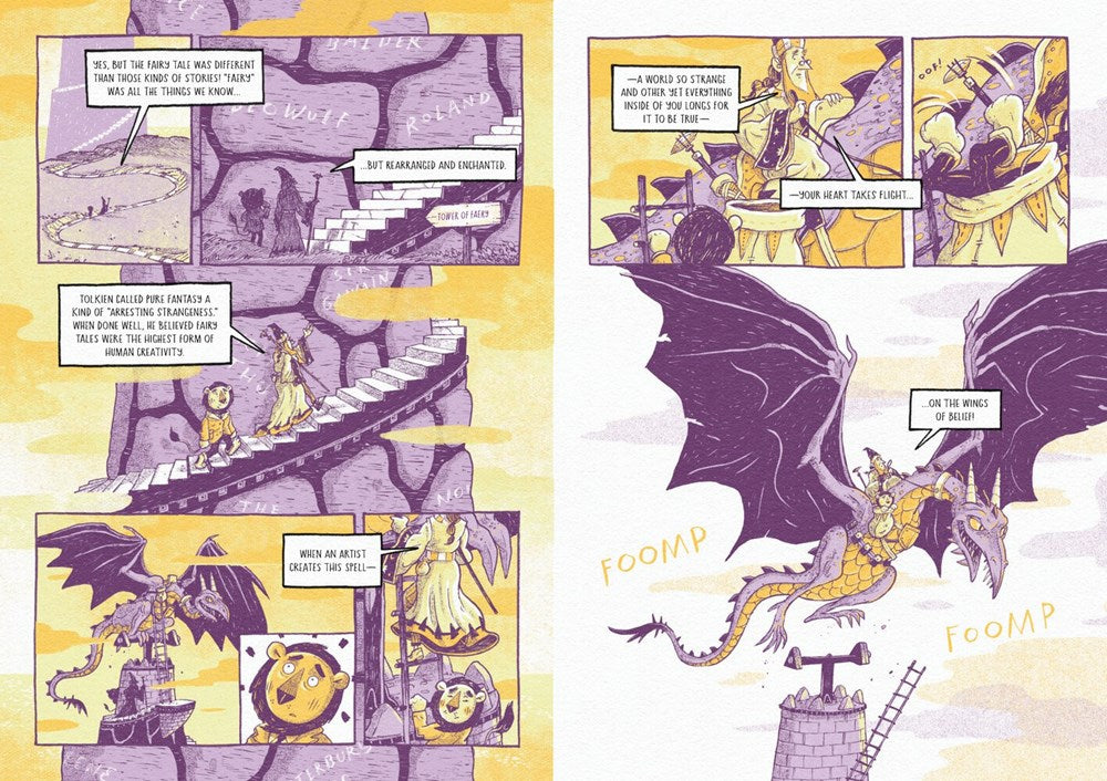 The Mythmakers: The Remarkable Fellowship of C.S. Lewis & J.R.R. Tolkien (A Graphic Novel)