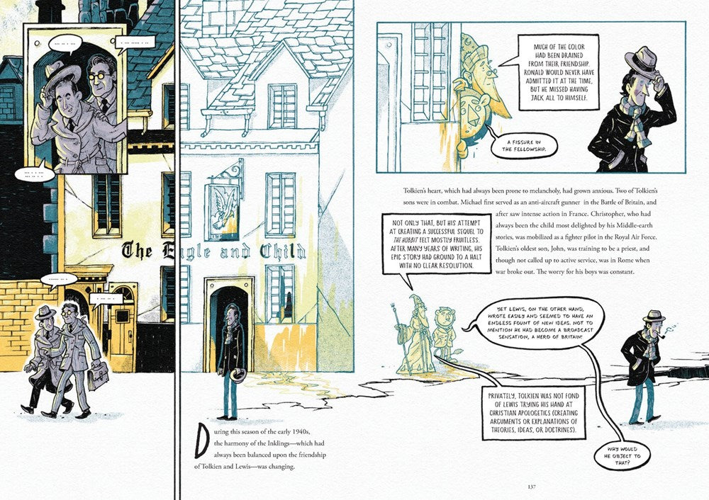 The Mythmakers: The Remarkable Fellowship of C.S. Lewis & J.R.R. Tolkien (A Graphic Novel)