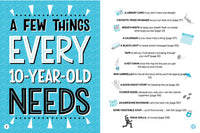 Everything You Need to Know When You Are 10