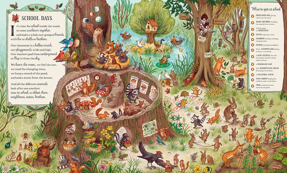 If You Go Down to the Woods Today: A Search and Find Adventure (Brown Bear Wood)