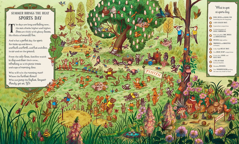 If You Go Down to the Woods Today: A Search and Find Adventure (Brown Bear Wood)