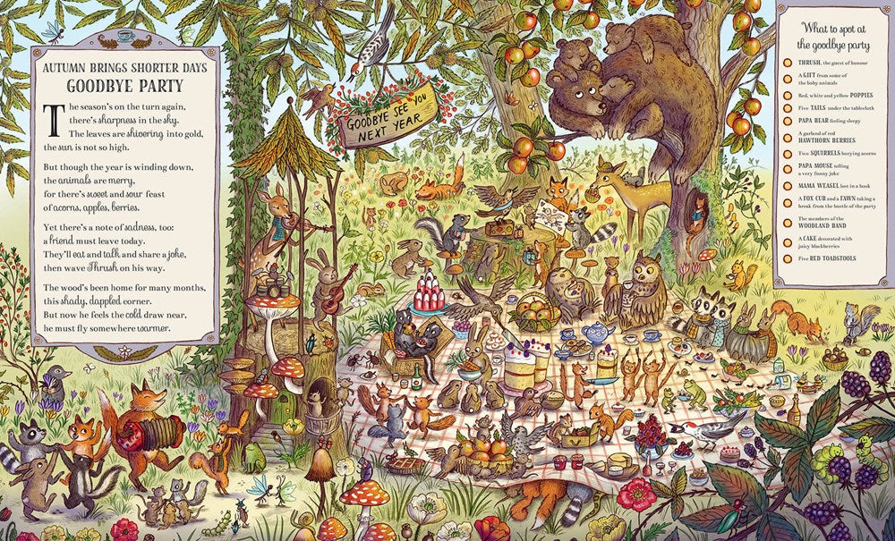 If You Go Down to the Woods Today: A Search and Find Adventure (Brown Bear Wood)