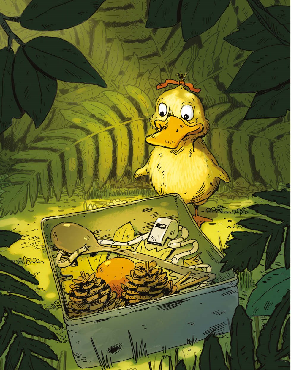 Detective Duck: The Case of the Strange Splash (Detective Duck #1)