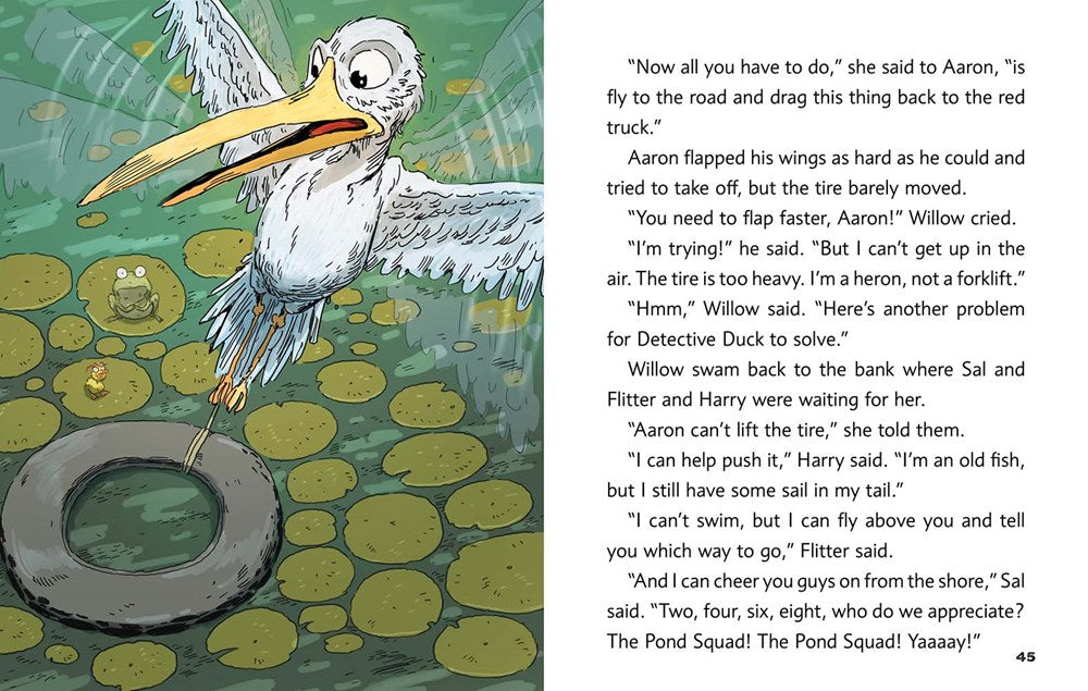 Detective Duck: The Case of the Strange Splash (Detective Duck #1)
