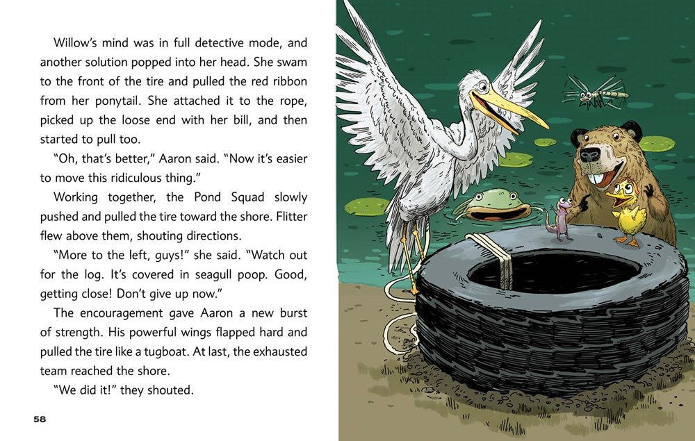 Detective Duck: The Case of the Strange Splash (Detective Duck #1)