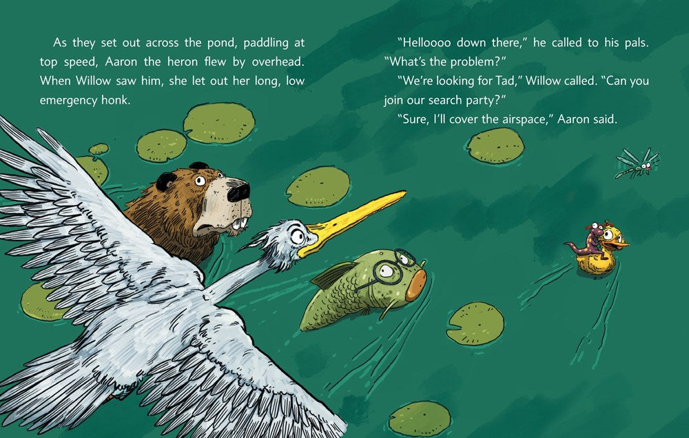 Detective Duck: The Case of the Missing Tadpole (Detective Duck #2)
