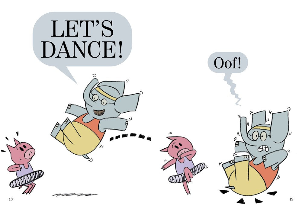 Elephants Cannot Dance!-An Elephant and Piggie Book
