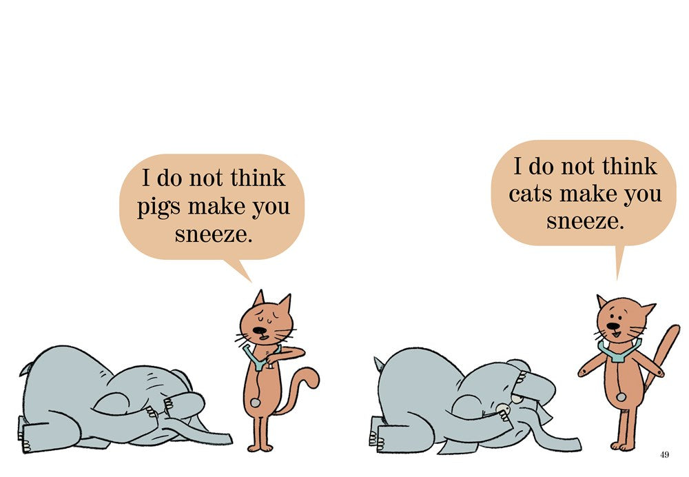 Pigs Make Me Sneeze!-An Elephant and Piggie Book