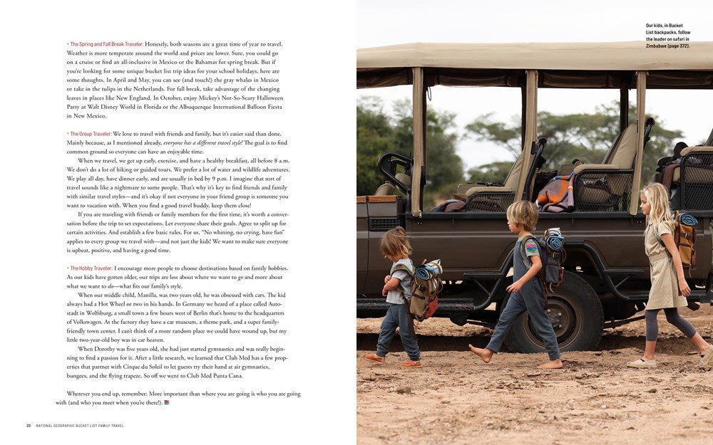 National Geographic Bucket List Family Travel: Share the World With Your Kids on 50 Adventures of a Lifetime