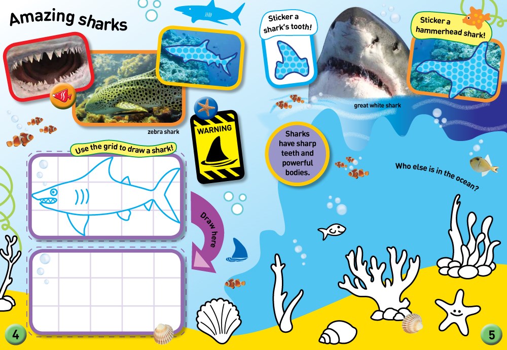 National Geographic Kids Cool Animals Sticker Activity Book: Over 1,000 Stickers!