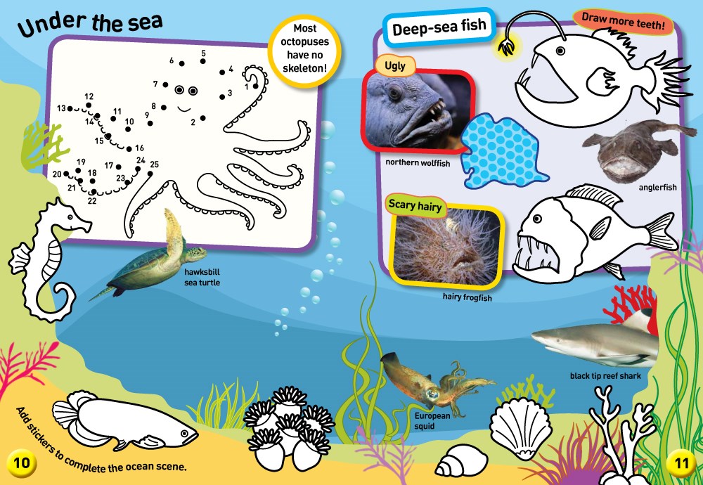 National Geographic Kids Cool Animals Sticker Activity Book: Over 1,000 Stickers!