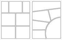 Blank Comic Book (with bonus stencil and blank cover!)
