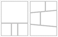 Blank Comic Book (with bonus stencil and blank cover!)