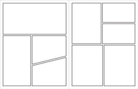 Blank Comic Book (with bonus stencil and blank cover!)