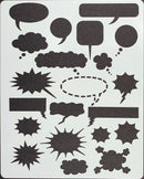 Blank Comic Book (with bonus stencil and blank cover!)