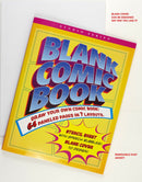 Blank Comic Book (with bonus stencil and blank cover!)