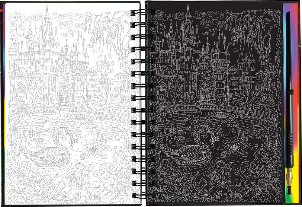 Scratch & Sketch Extreme Fantasy Art (Trace Along) (Scratch and Sketch Trace-Along)