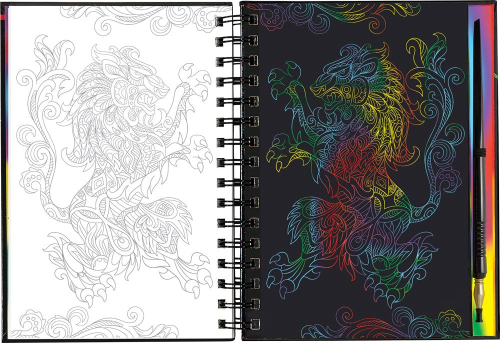 Scratch & Sketch Extreme Fantasy Art (Trace Along) (Scratch and Sketch Trace-Along)