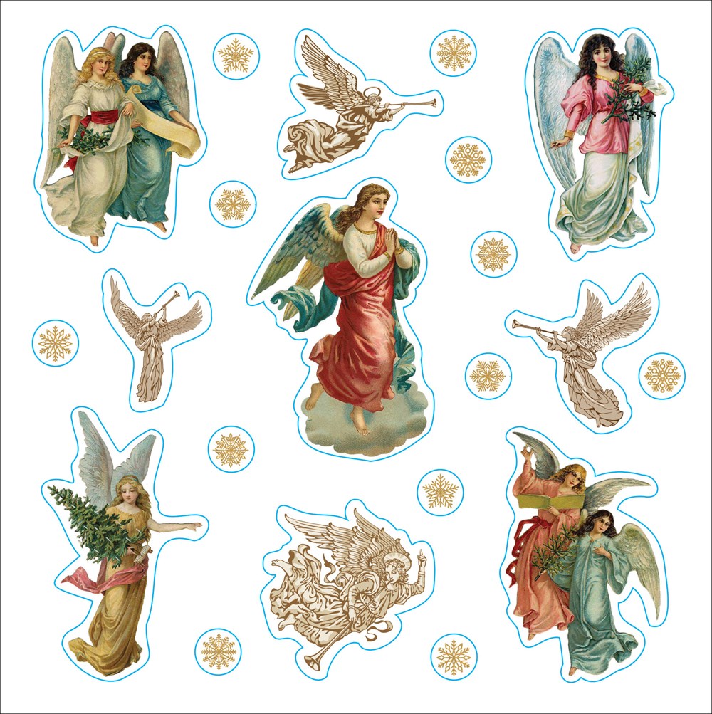 Merry & Bright Christmas! A Festive Sticker Book (over 500 holiday stickers!)