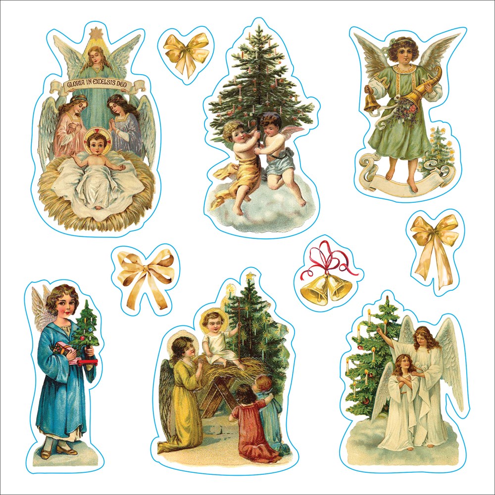 Merry & Bright Christmas! A Festive Sticker Book (over 500 holiday stickers!)
