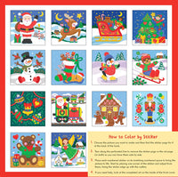 My First Color-by-Sticker Book - Christmas