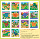 My First Color-by-Sticker Book - Dinosaurs