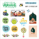A Year in Stickers: Fun Pictures and Words to Highlight Celebrations (Sticker Books)
