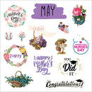 A Year in Stickers: Fun Pictures and Words to Highlight Celebrations (Sticker Books)