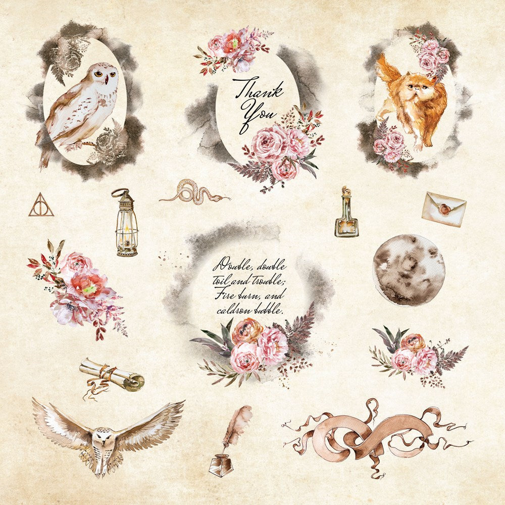 Mystical Ephemera! An Enchanting Vintage Sticker Book (over 900 stickers)