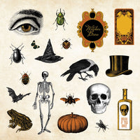 Mystical Ephemera! An Enchanting Vintage Sticker Book (over 900 stickers)