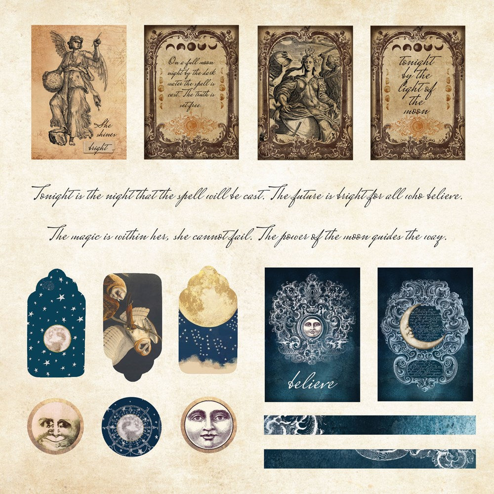Mystical Ephemera! An Enchanting Vintage Sticker Book (over 900 stickers)