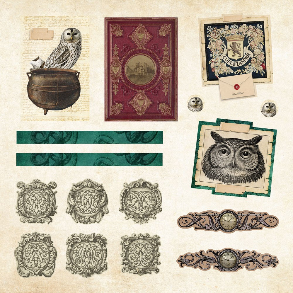 Mystical Ephemera! An Enchanting Vintage Sticker Book (over 900 stickers)