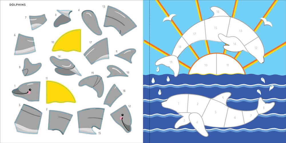 My First Color-By-Sticker Book - Under the Sea
