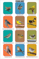 Birder's Logbook: A Seek-and-Sticker Book for Budding Ornithologists (comes with 100 full-color stickers of birds!)
