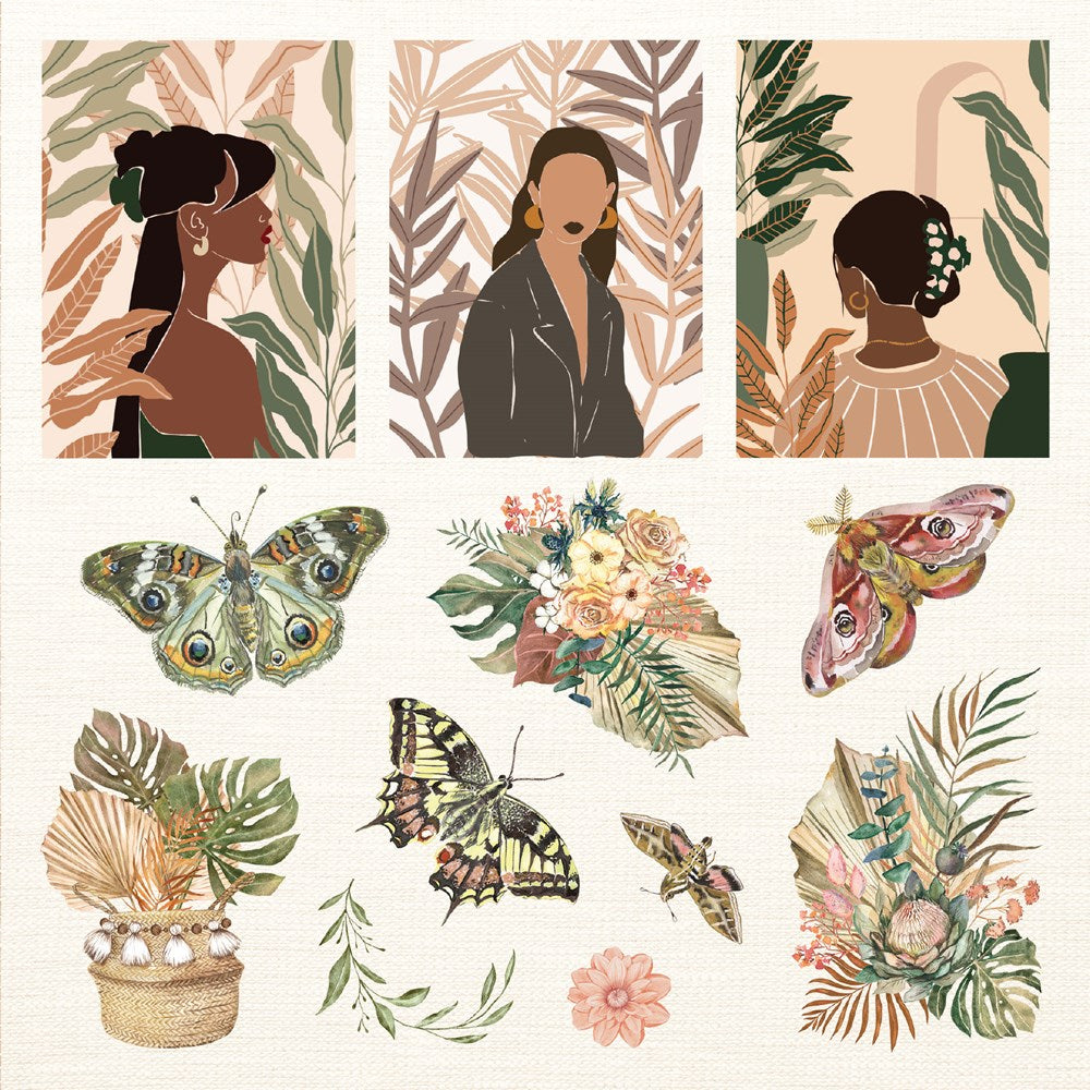 Boho Dreams Sticker Book: A Free-Spirited Sticker Book