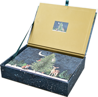Moonlit Forest Friends Deluxe Boxed Holiday Cards (20 cards, 21 self-sealing envelopes)