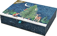 Moonlit Forest Friends Deluxe Boxed Holiday Cards (20 cards, 21 self-sealing envelopes)