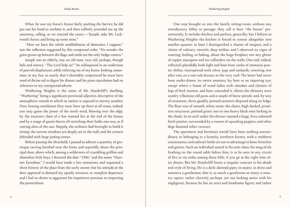 Wuthering Heights (Masterpiece Library Edition)