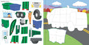 My First Color-By-Sticker Book - Cars, Trucks, & Trains