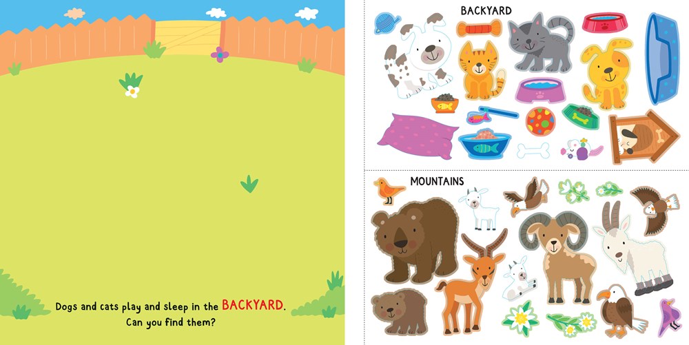 My First Sticker Book - Animals (175 Stickers)